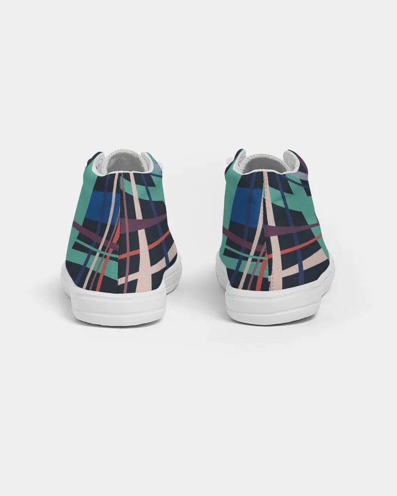 SMF Weave Kids Hightop Canvas Shoe