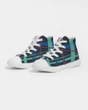 SMF Weave Kids Hightop Canvas Shoe