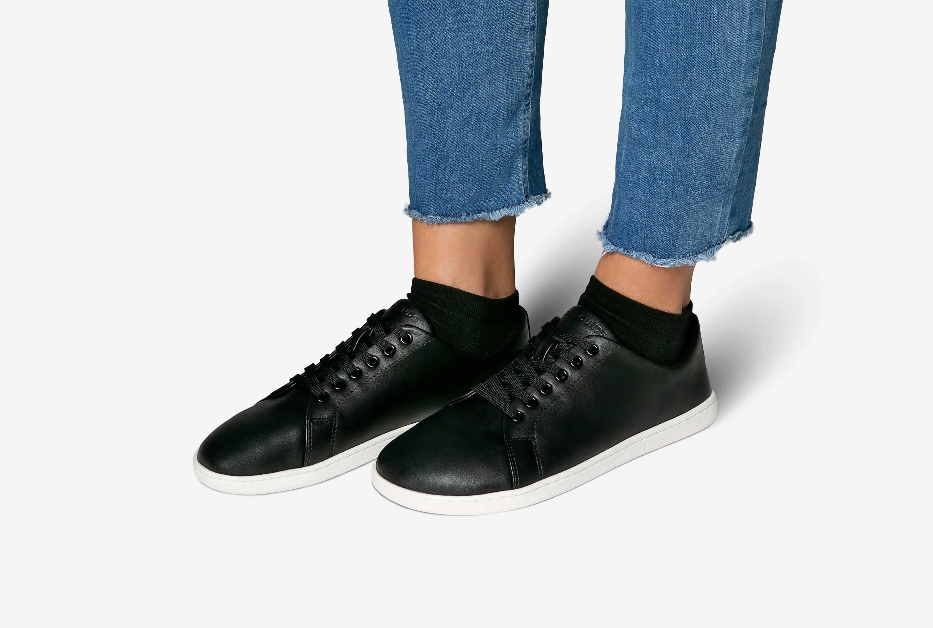 Sneaker Socks Wide Toe Box (3 Pair Pack) - Black