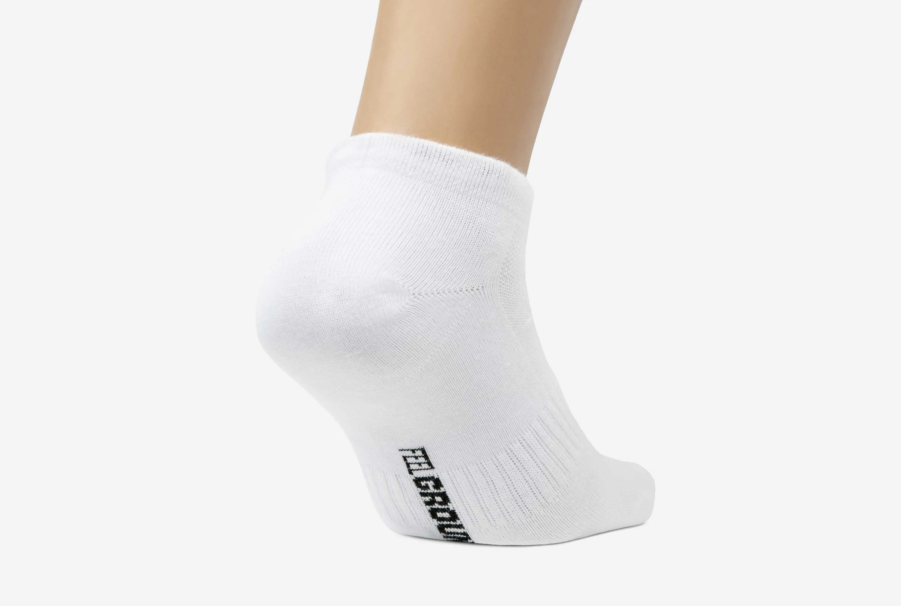 Sneaker Socks Wide Toe Box (3 Pair Pack) - White