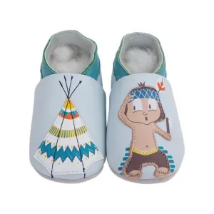 Soft Leather Baby Slippers Indian
