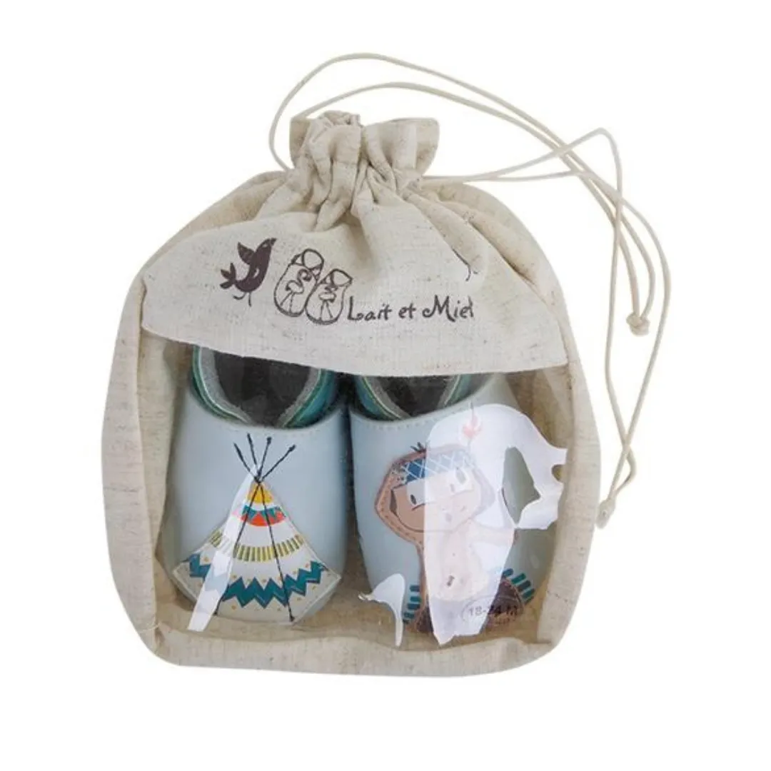 Soft Leather Baby Slippers Indian