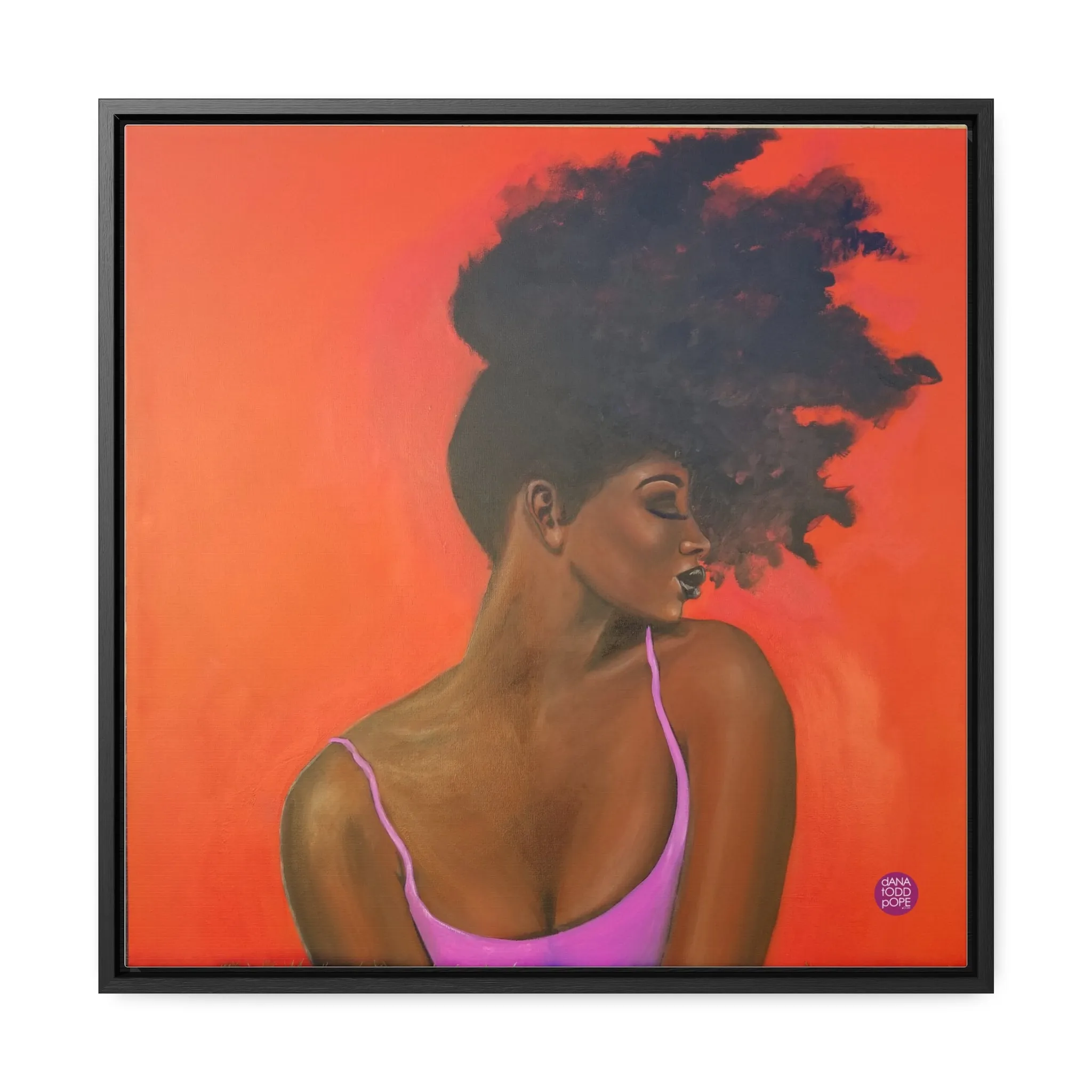 Square Framed Premium Gallery Wrap Canvas