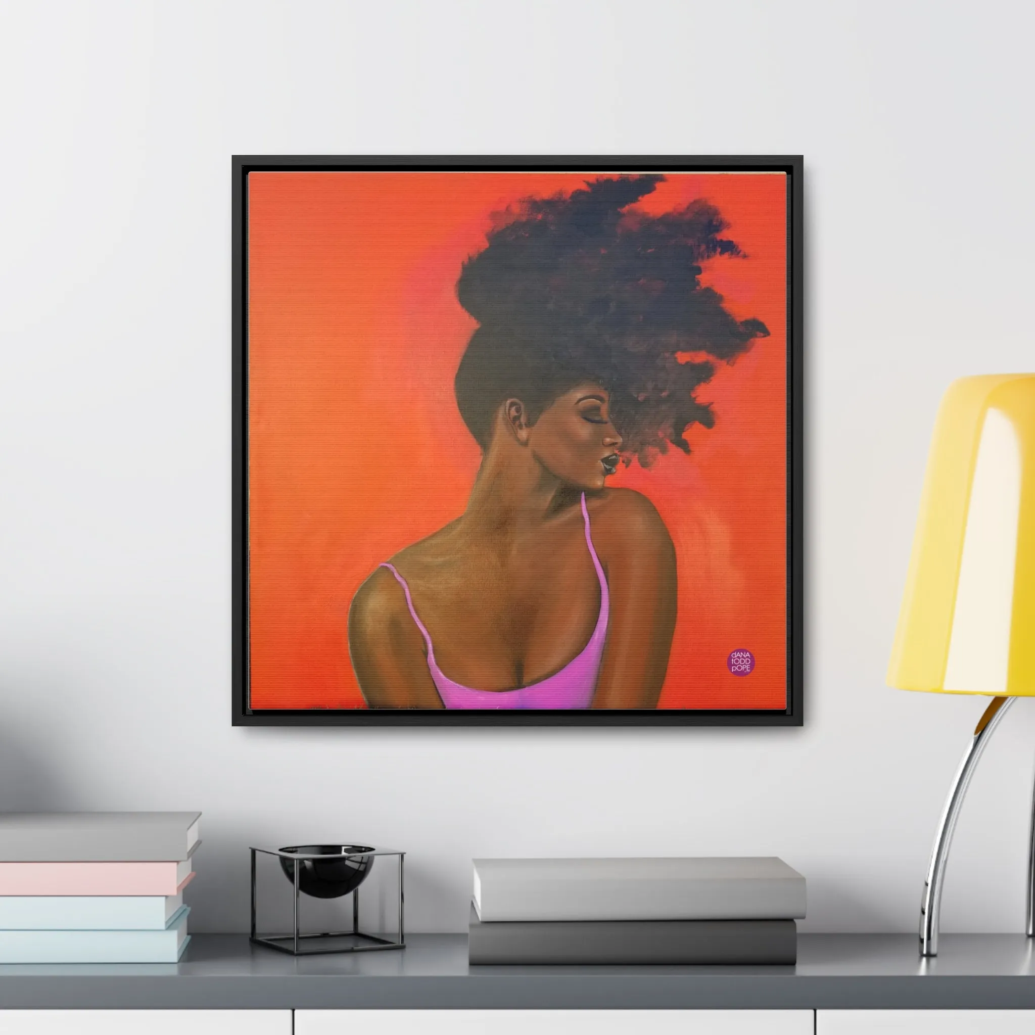 Square Framed Premium Gallery Wrap Canvas