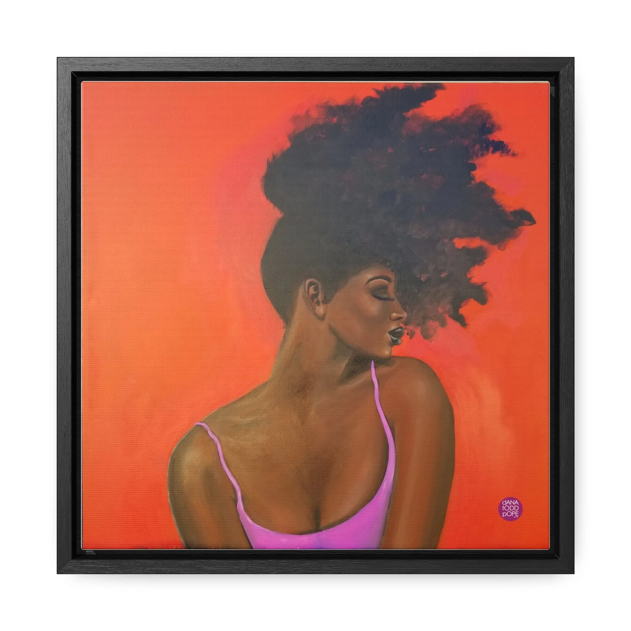 Square Framed Premium Gallery Wrap Canvas