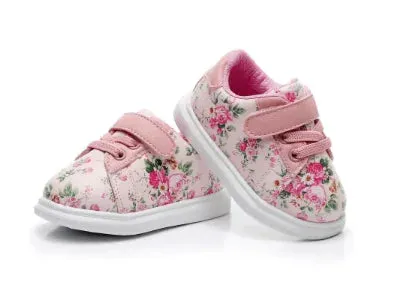 Step Back in Style with Retro Hip Floral Sneakers