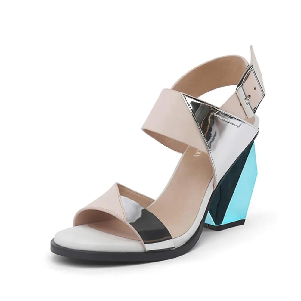 Strange Heel Sandal Woman Platform