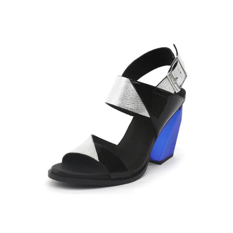 Strange Heel Sandal Woman Platform