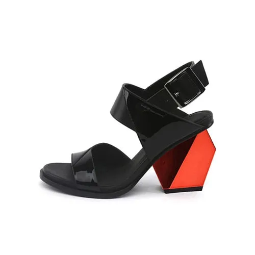 Strange Heel Sandal Woman Platform