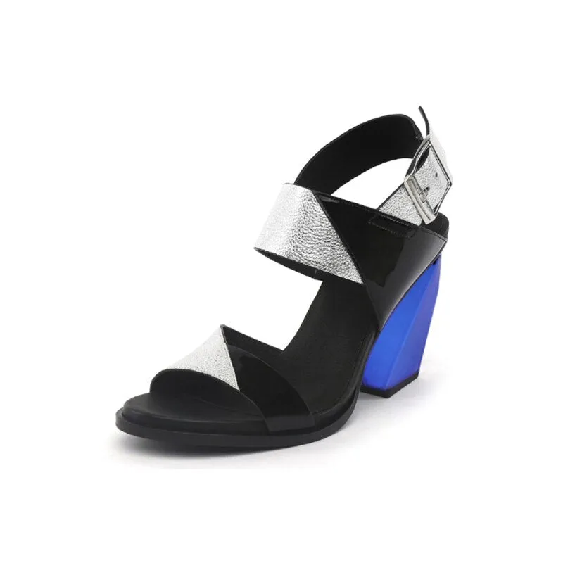 Strange Heel Sandal Woman Platform