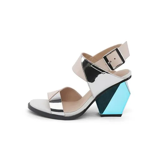 Strange Heel Sandal Woman Platform