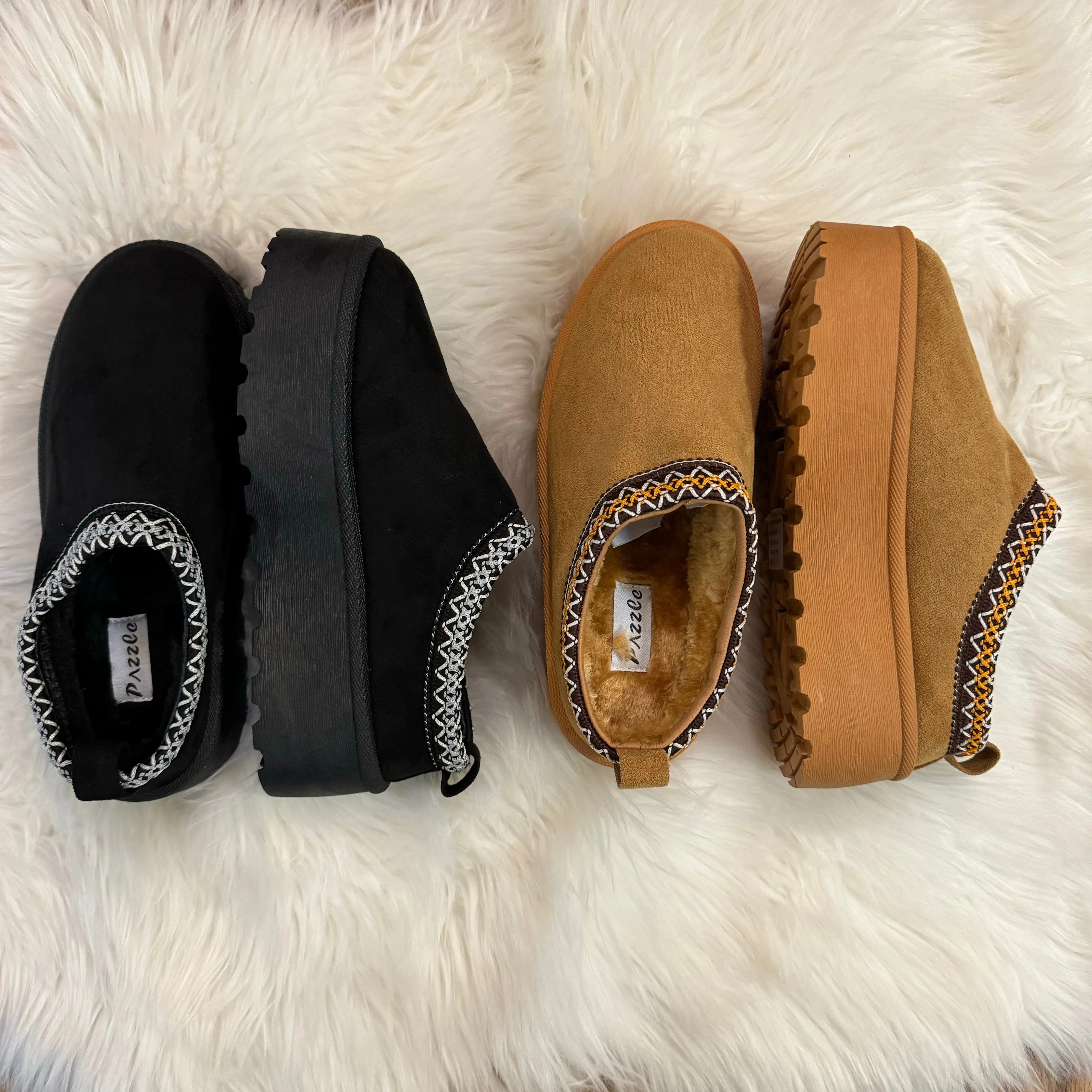 Suede Slippers