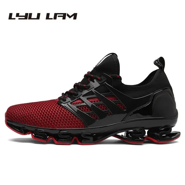 Summer Cool Breathable Men Sneakers Shoes Mesh Casual Shoes Gingham Lace Up Comfortable Shoes For Walk Sneakers For Men