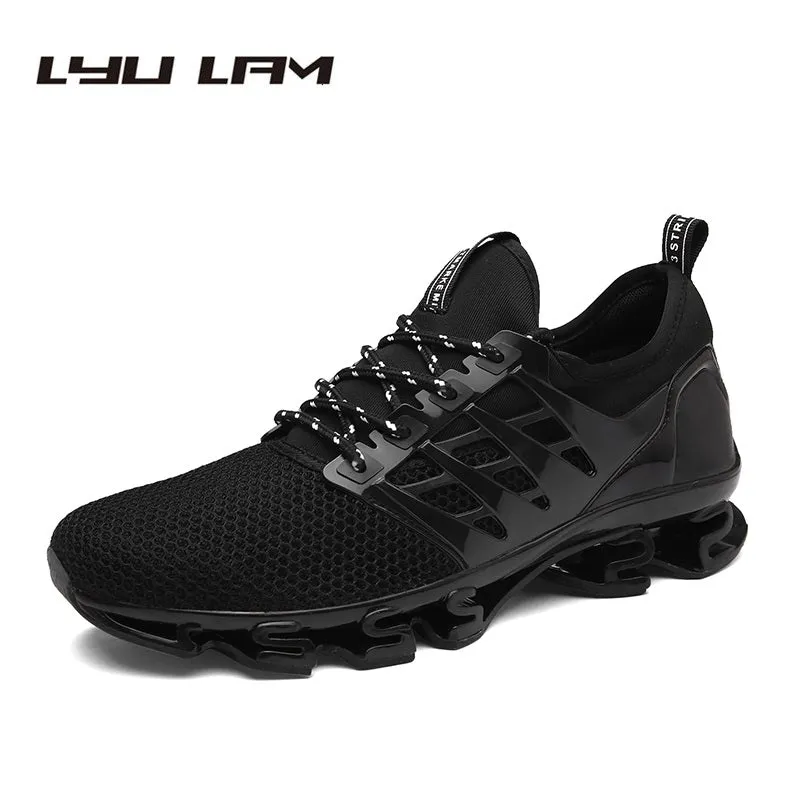 Summer Cool Breathable Men Sneakers Shoes Mesh Casual Shoes Gingham Lace Up Comfortable Shoes For Walk Sneakers For Men