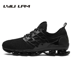 Summer Cool Breathable Men Sneakers Shoes Mesh Casual Shoes Gingham Lace Up Comfortable Shoes For Walk Sneakers For Men