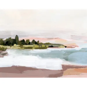 Sunset Shore Horizontal Canvas Print