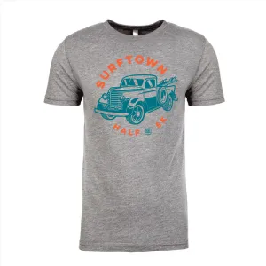 Surftown Triblend Men's Tee in Gray
