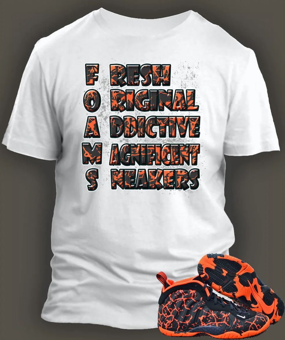 T Shirt To Match Magma Foamposite Shoe