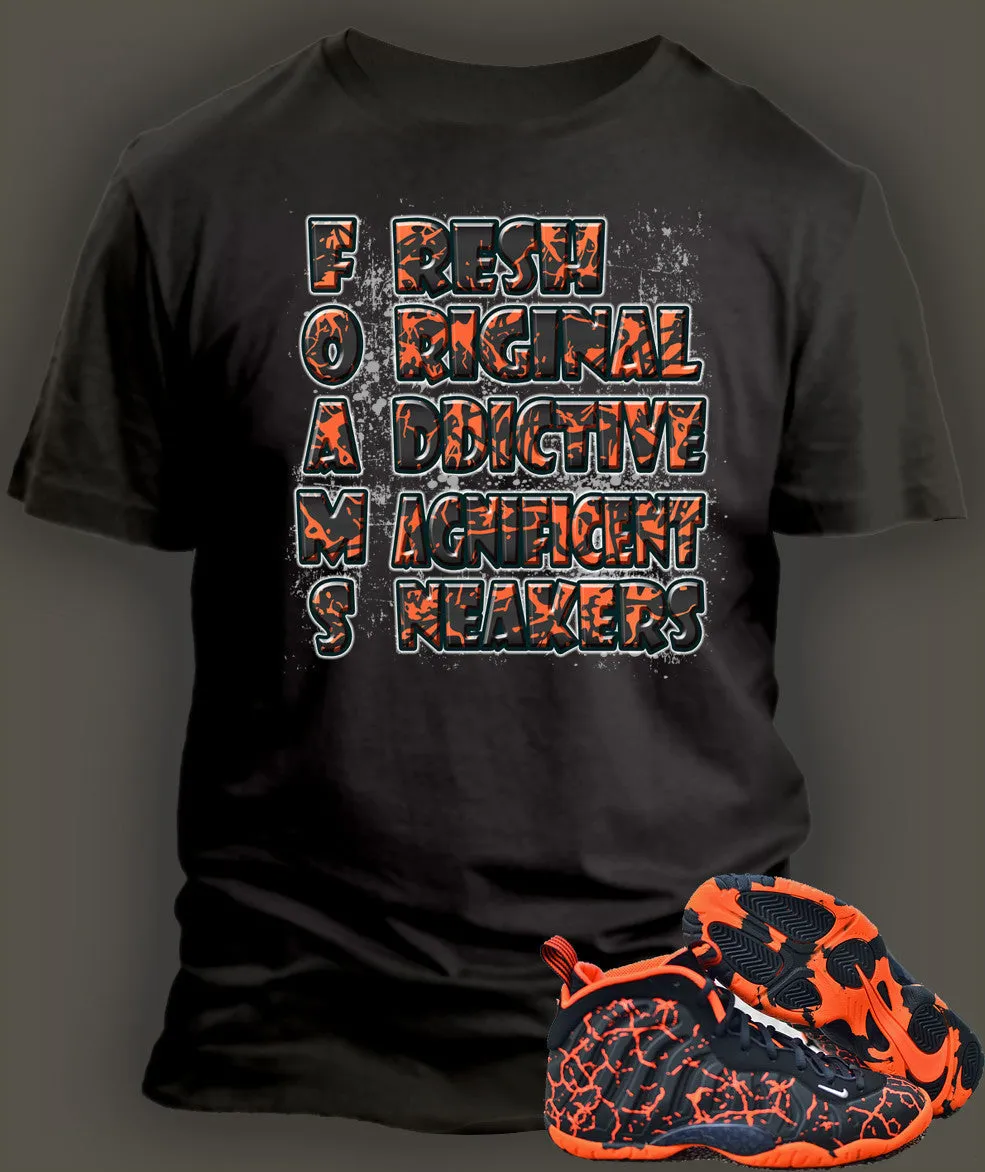 T Shirt To Match Magma Foamposite Shoe