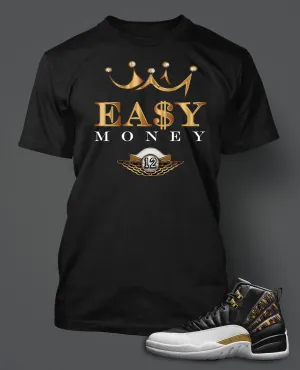 T Shirt To Match Retro Air Jordan 12 Wings Shoe