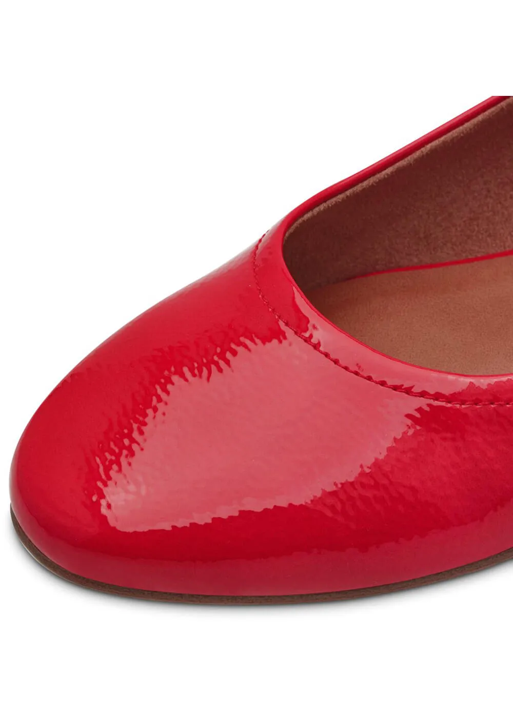 Tamaris Nadia Vegan Ballerina's Red