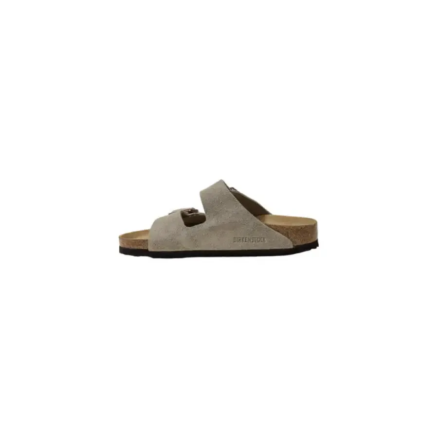 Taupe Suede Birkenstock Sandal