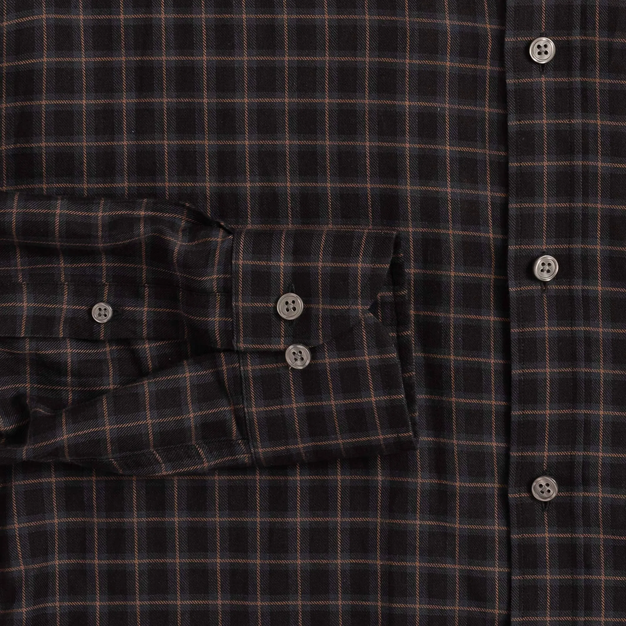 The Navy Bergwall Check Custom Shirt
