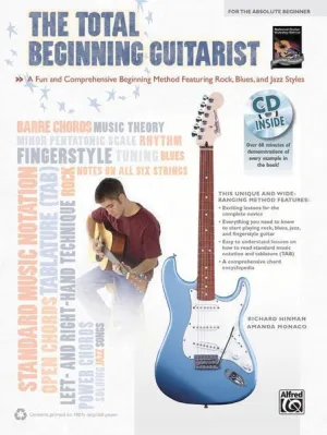 The Total Beginning Guitarist (Book & CD)