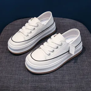 Thick Soled Canvas Shoes