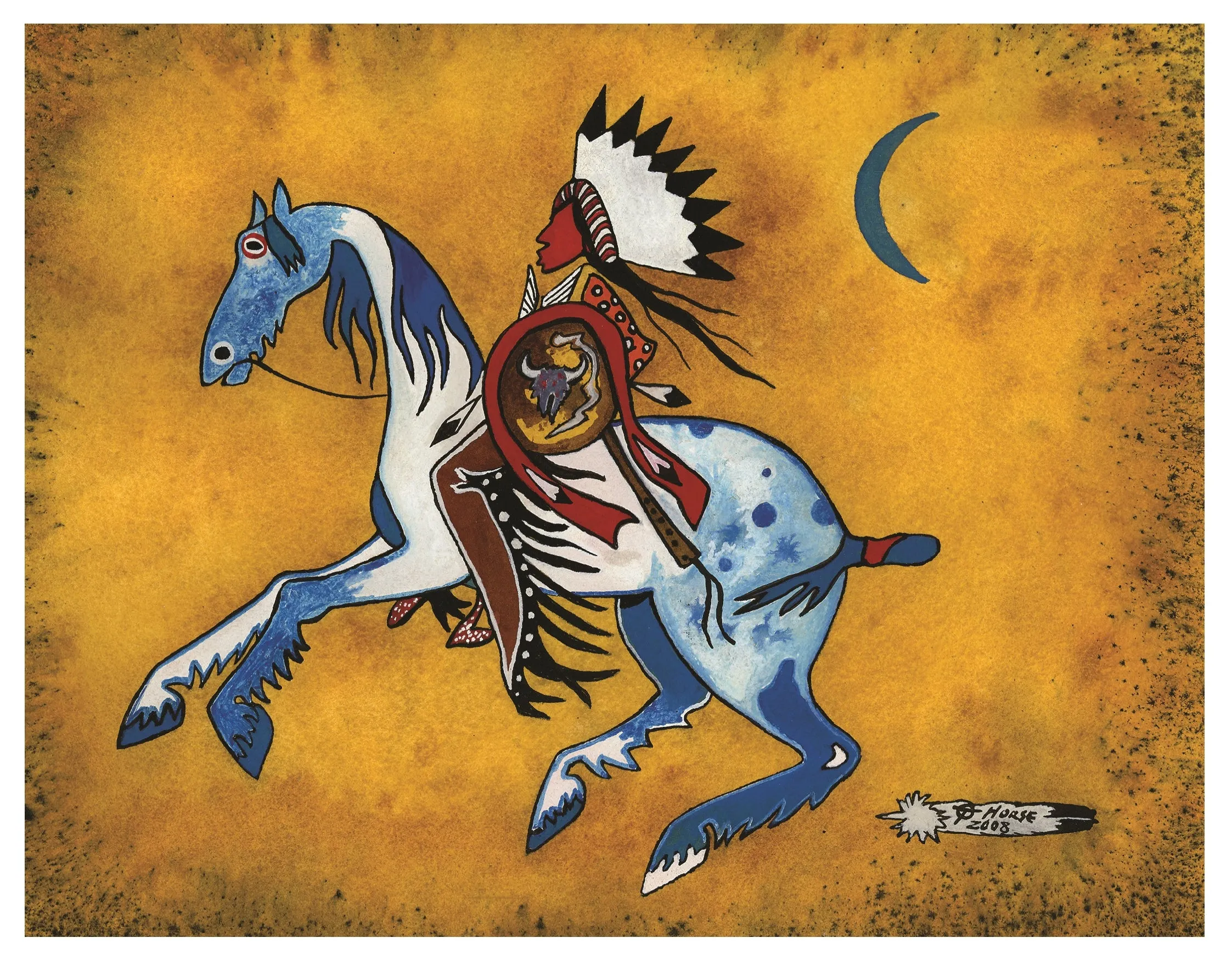 Thurman Horse #11 - Giclée Prints & Ceramic Tiles