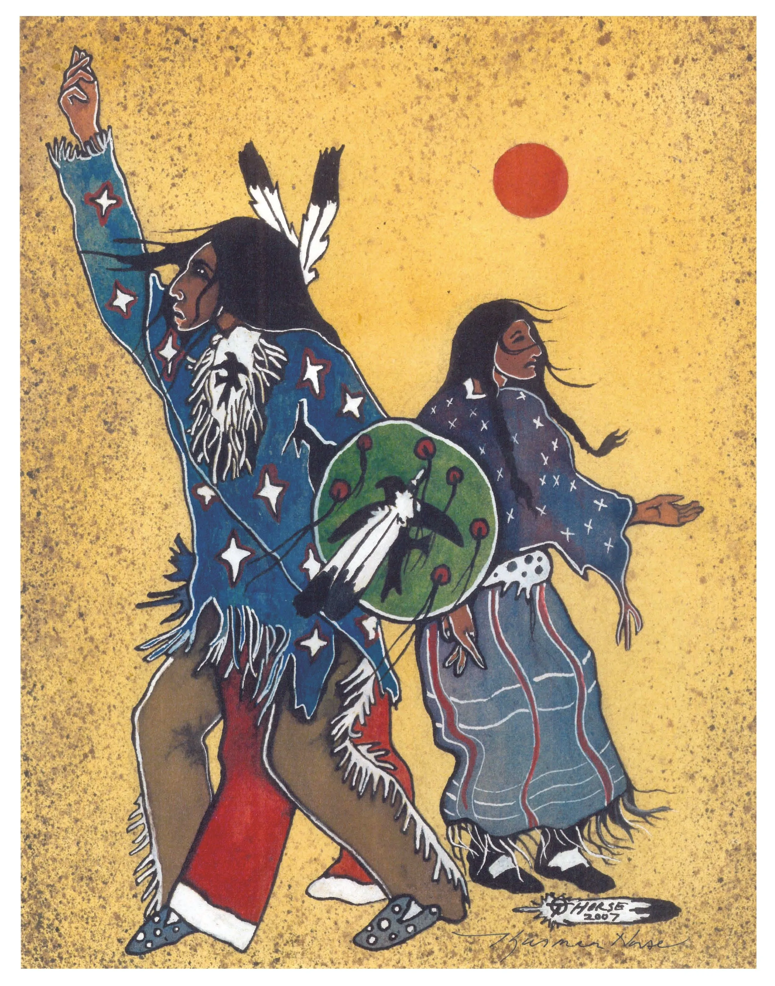 Thurman Horse #12 - Giclée Prints & Ceramic Tiles