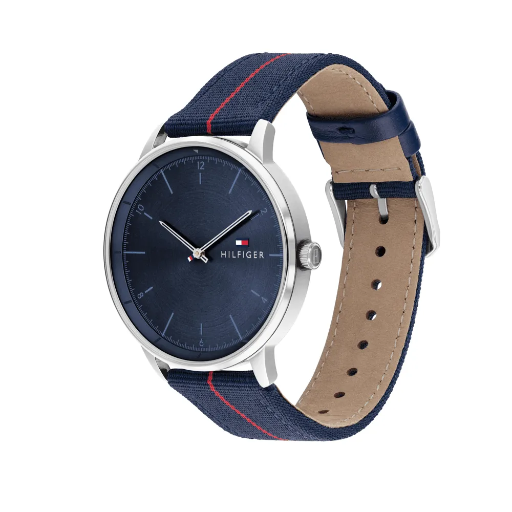 Tommy Hilfiger Hendrix Navy Nylon Navy Dial Men's Watch 1791844
