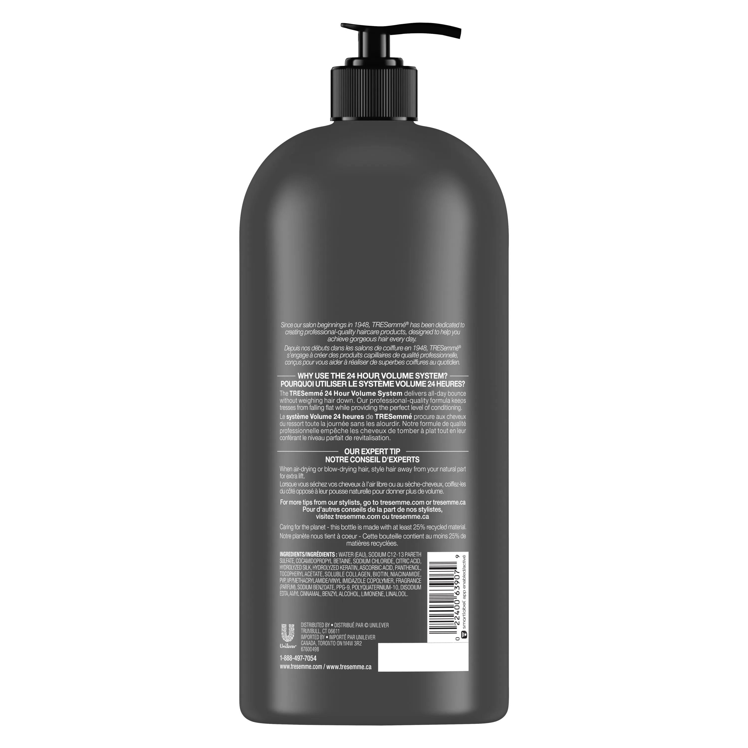 TRESemme 24-Hour Volume Collagen & Peptide Complex Shampoo 39 fl oz