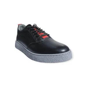 Turkish Casual Leather Sneakers Black