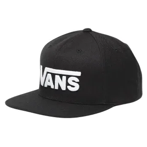 Vans Drop V II Snapback Hat Cap - Black/White