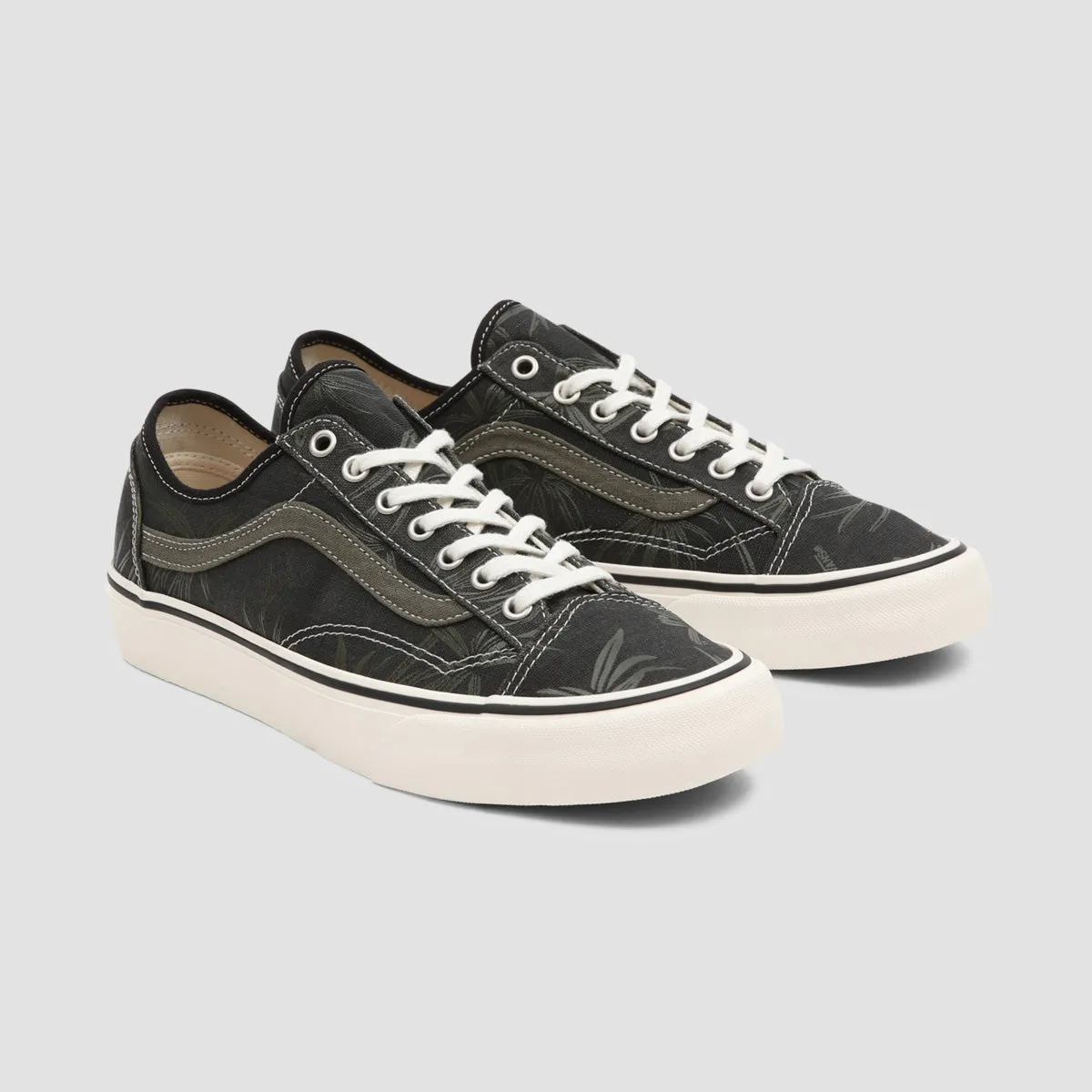 Vans Style 36 Decon SF Shoes - Eco Theory Black Palm/Marshmallow