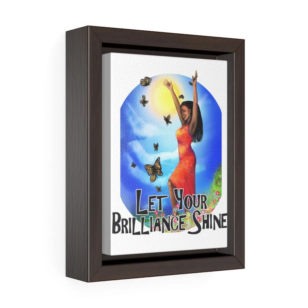 Vertical Framed Premium Gallery Wrap Canvas