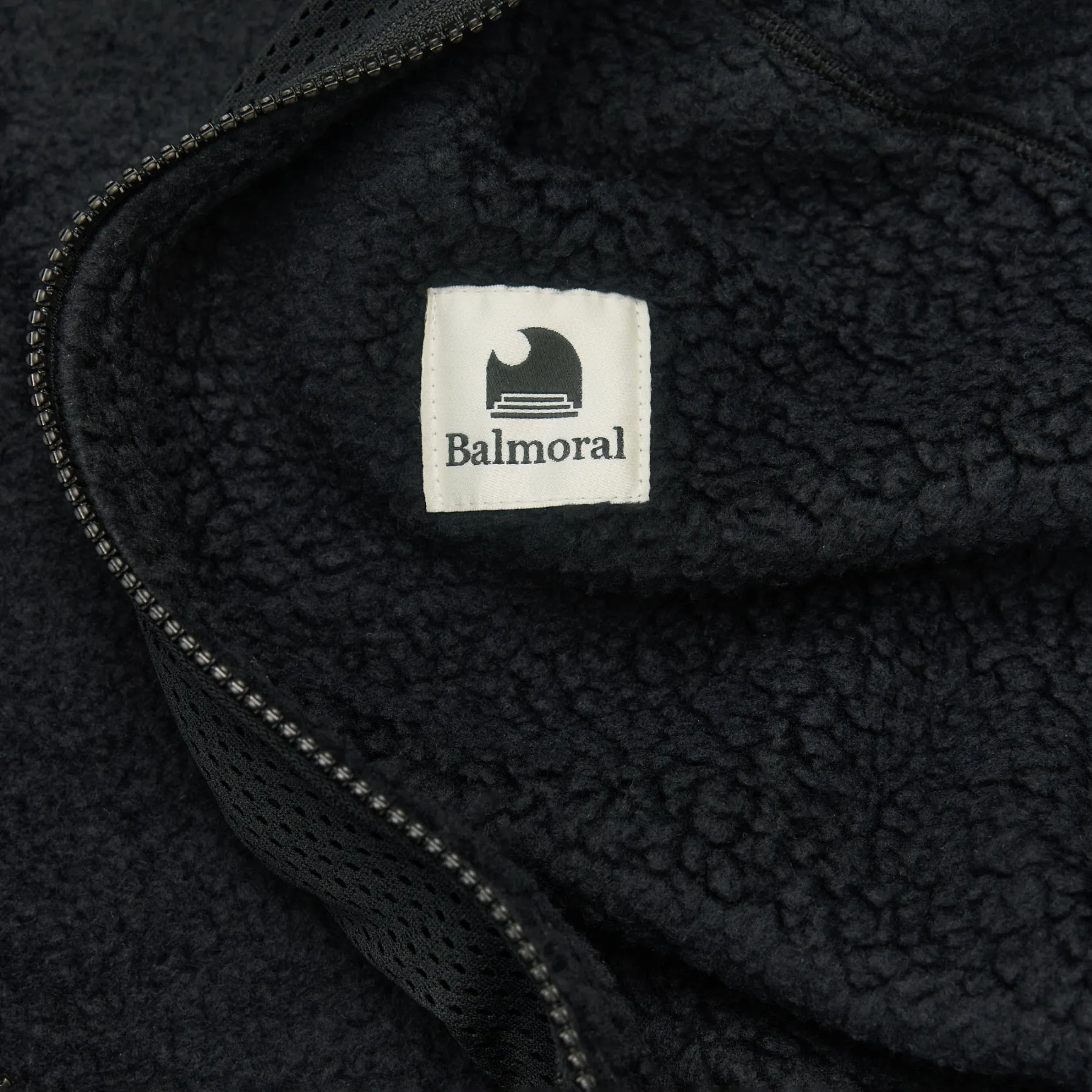 Westmore Full Zip Sherpa - Black