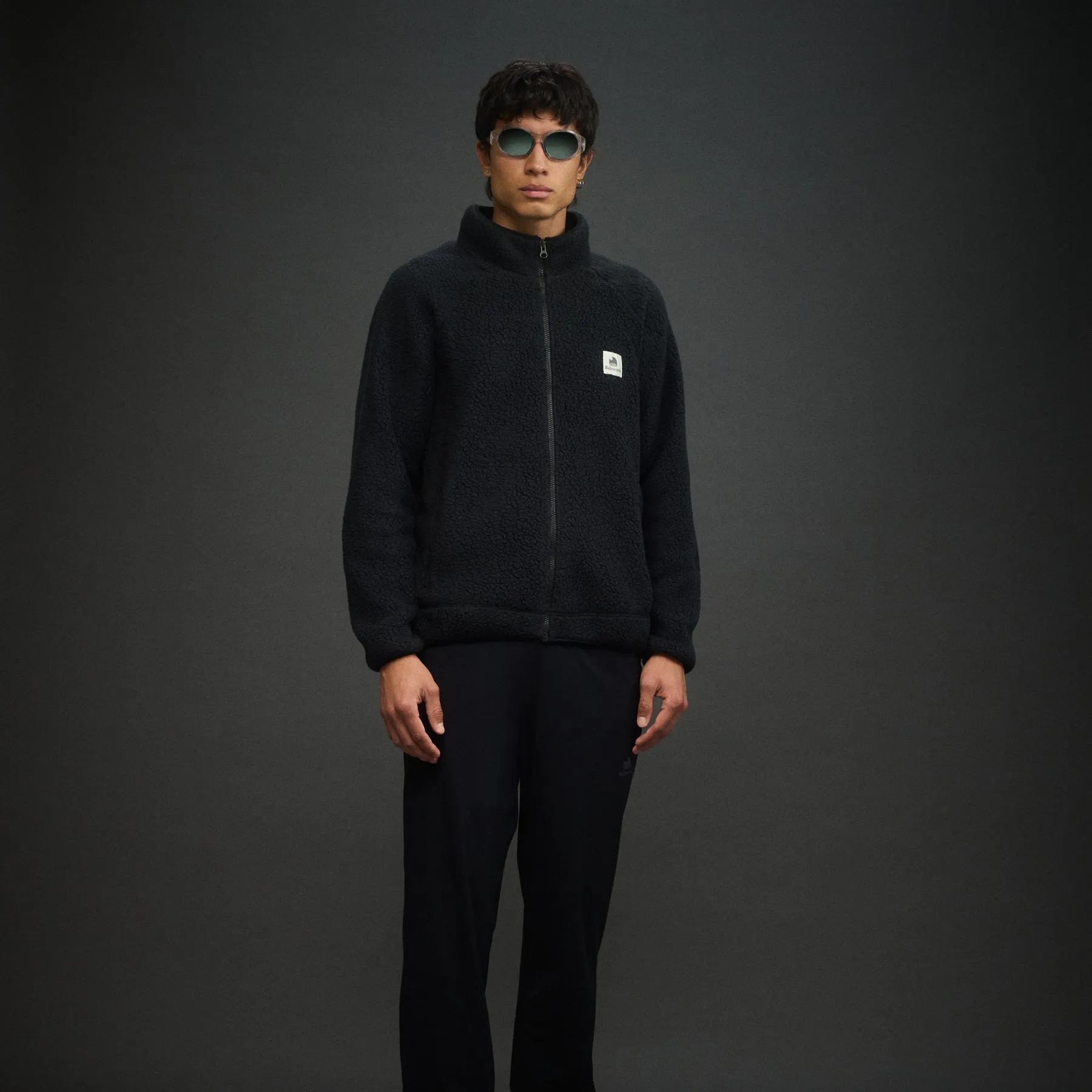 Westmore Full Zip Sherpa - Black