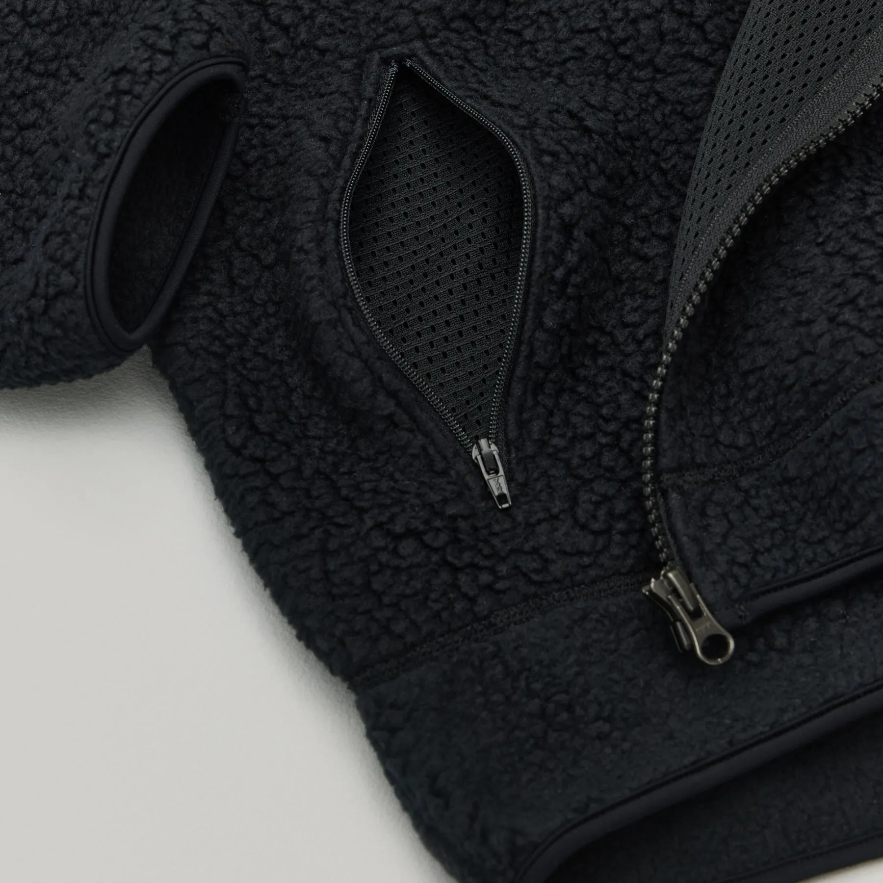 Westmore Full Zip Sherpa - Black