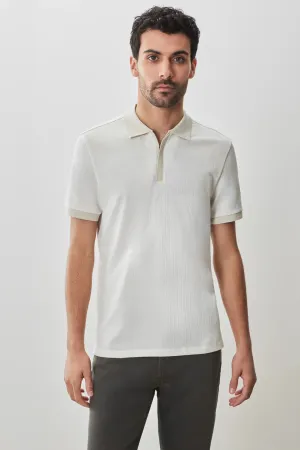 Whistler Short Sleeve Covered Placket - White