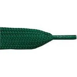 Wide 3/4" Laces - Kelly Green (1 Pair Pack) Shoelaces