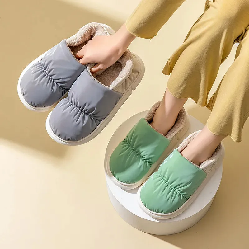 Winter Soft Plush Indoor Slippers