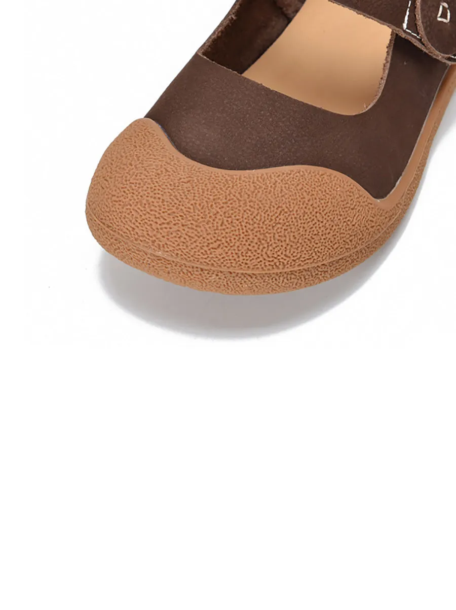 Women Summer Genuine Leather Flat Shoes