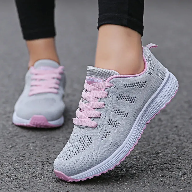 Women's Breathable Mesh Walking Shoes