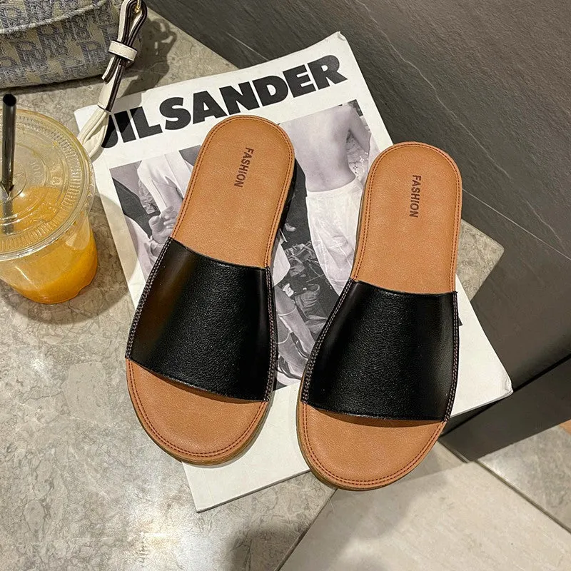 Women's Casual Leather Handmade Sandals Water