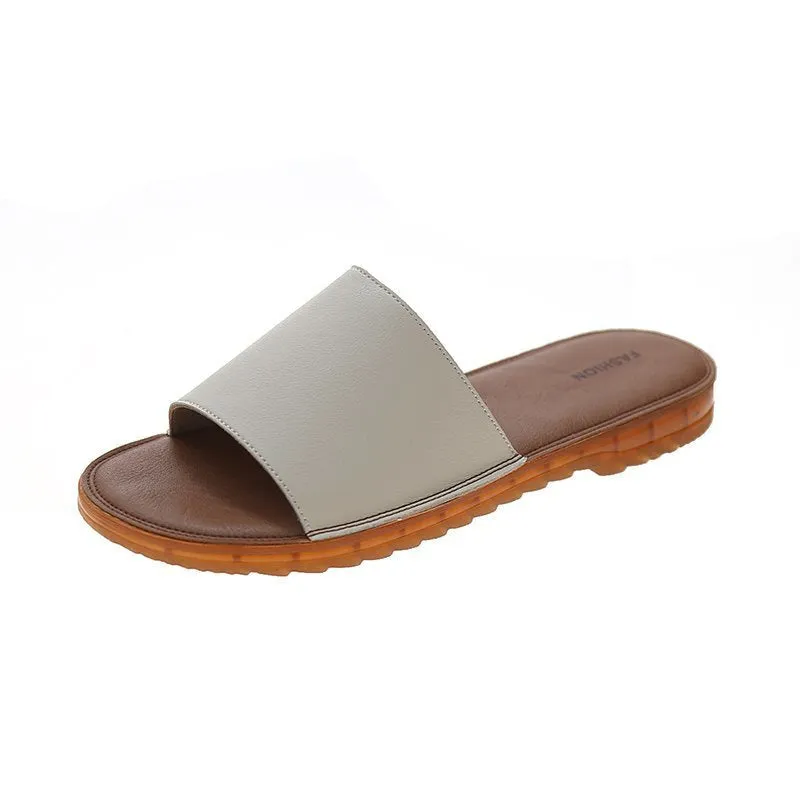 Women's Casual Leather Handmade Sandals Water