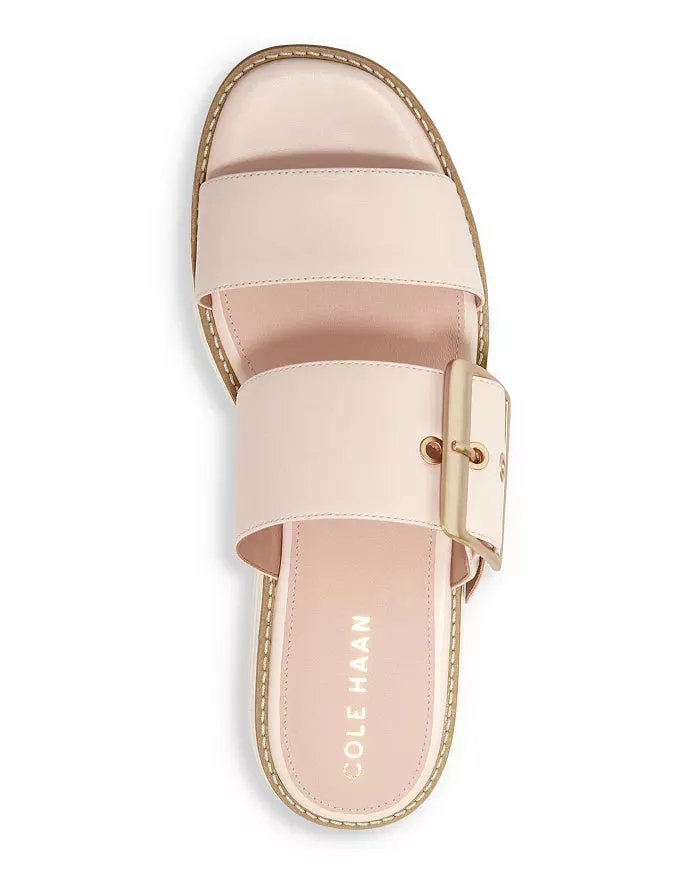 WOMEN'S COLE HAAN ØRIGINAL GRAND PLATFORM SLIDE | SANDOLLAR / IVORY