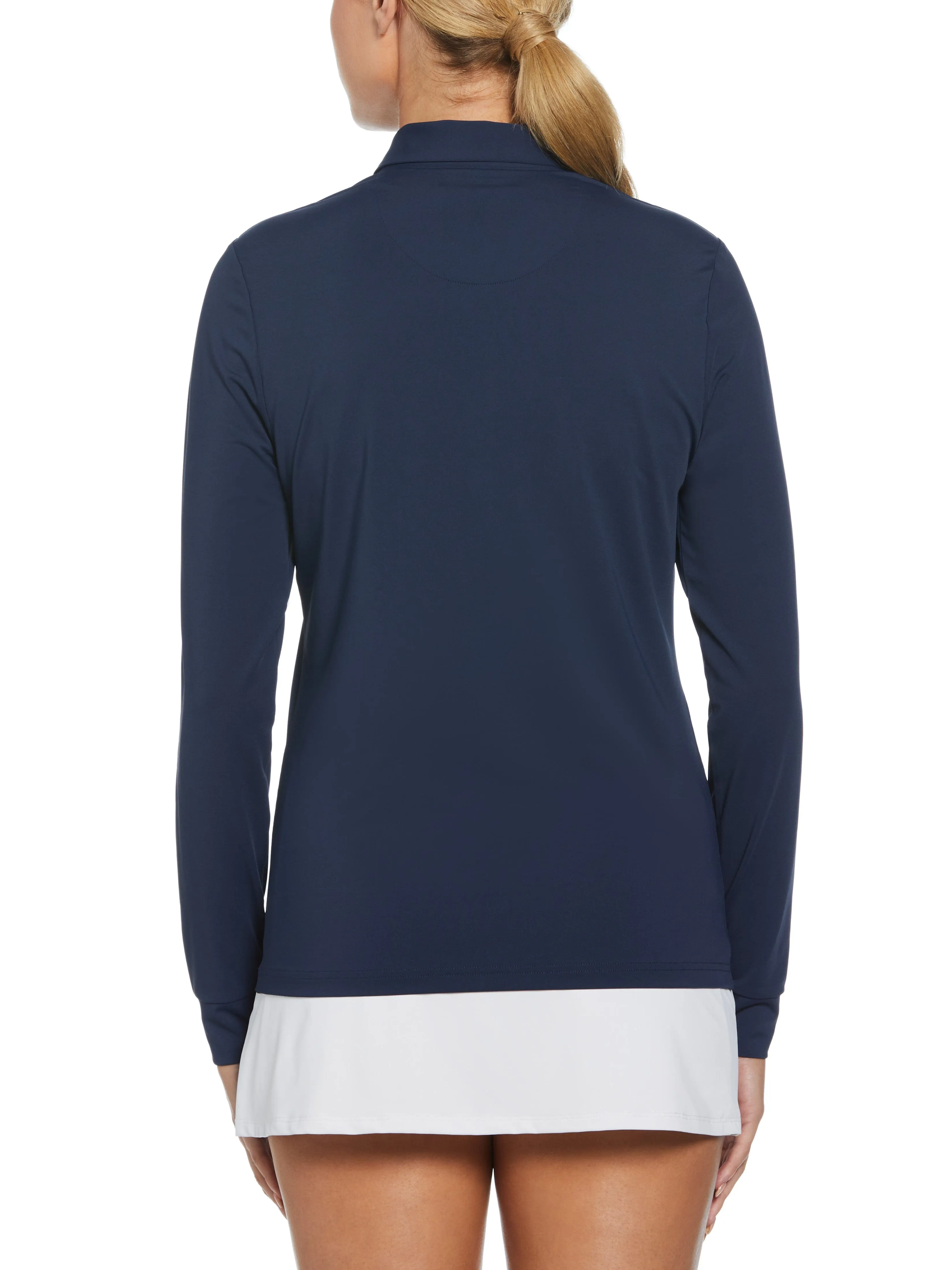 Women's Mesh Yoke Polo
