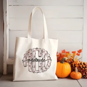 WS Custom Monogram Halloween Bag